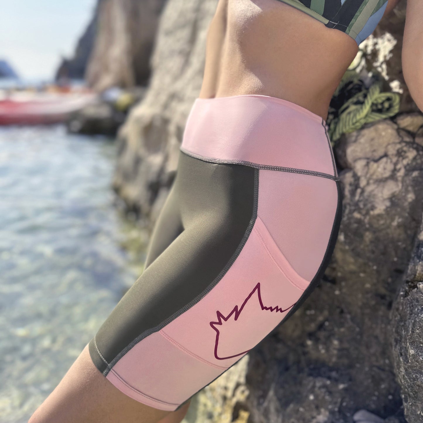 Olive & Pink