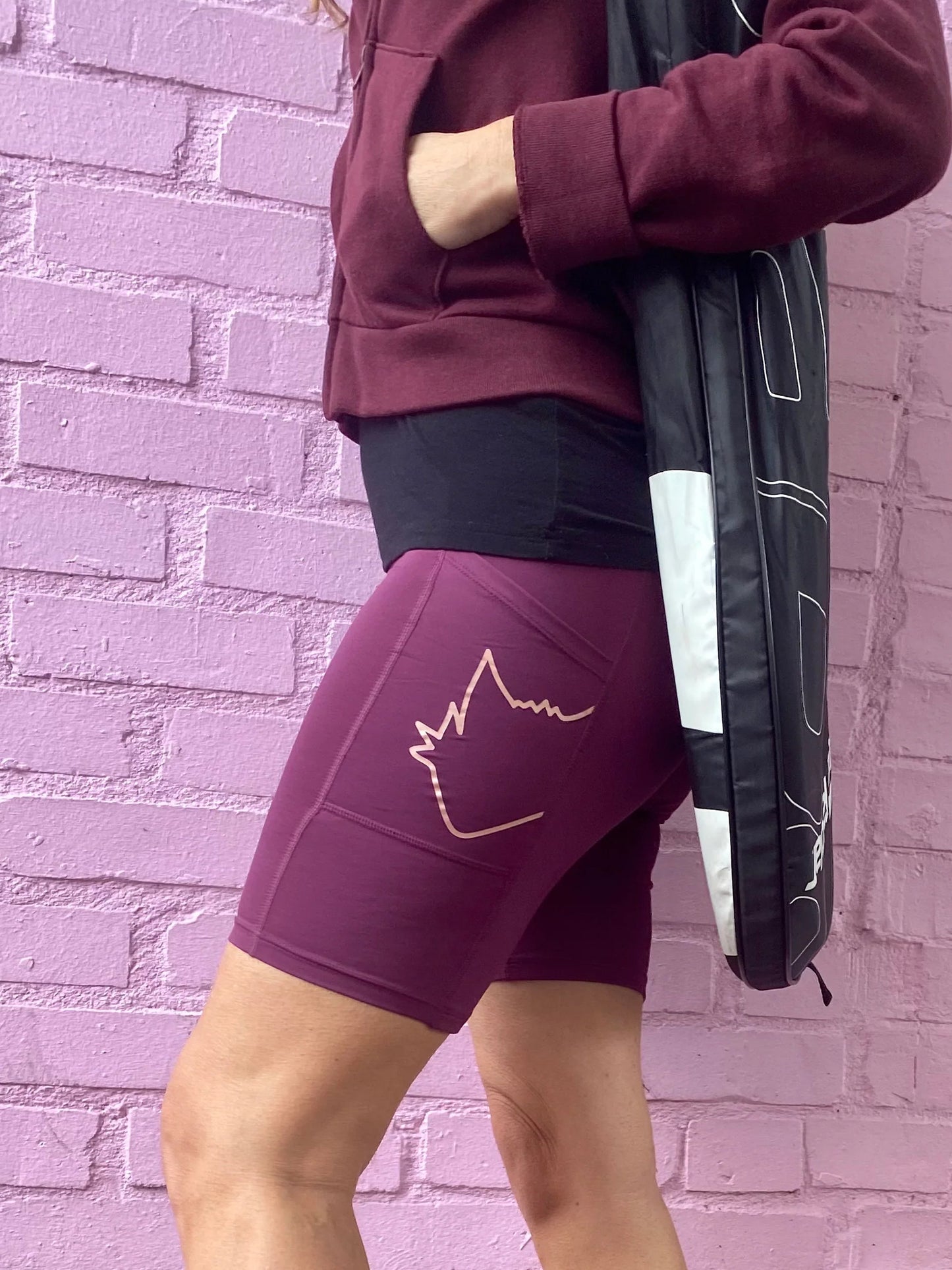 Beetroot | The Foxies Short — slip shorts with built-in underwear (10)