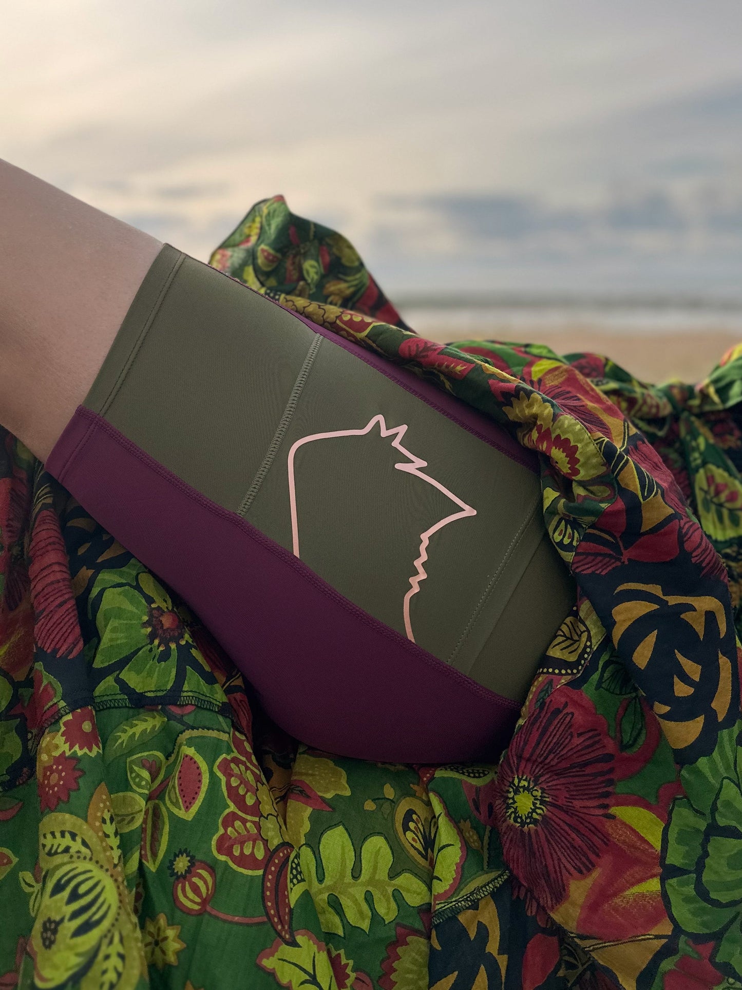 Beetroot & Olive | The Foxies Short — slip shorts with built-in underwear (9)