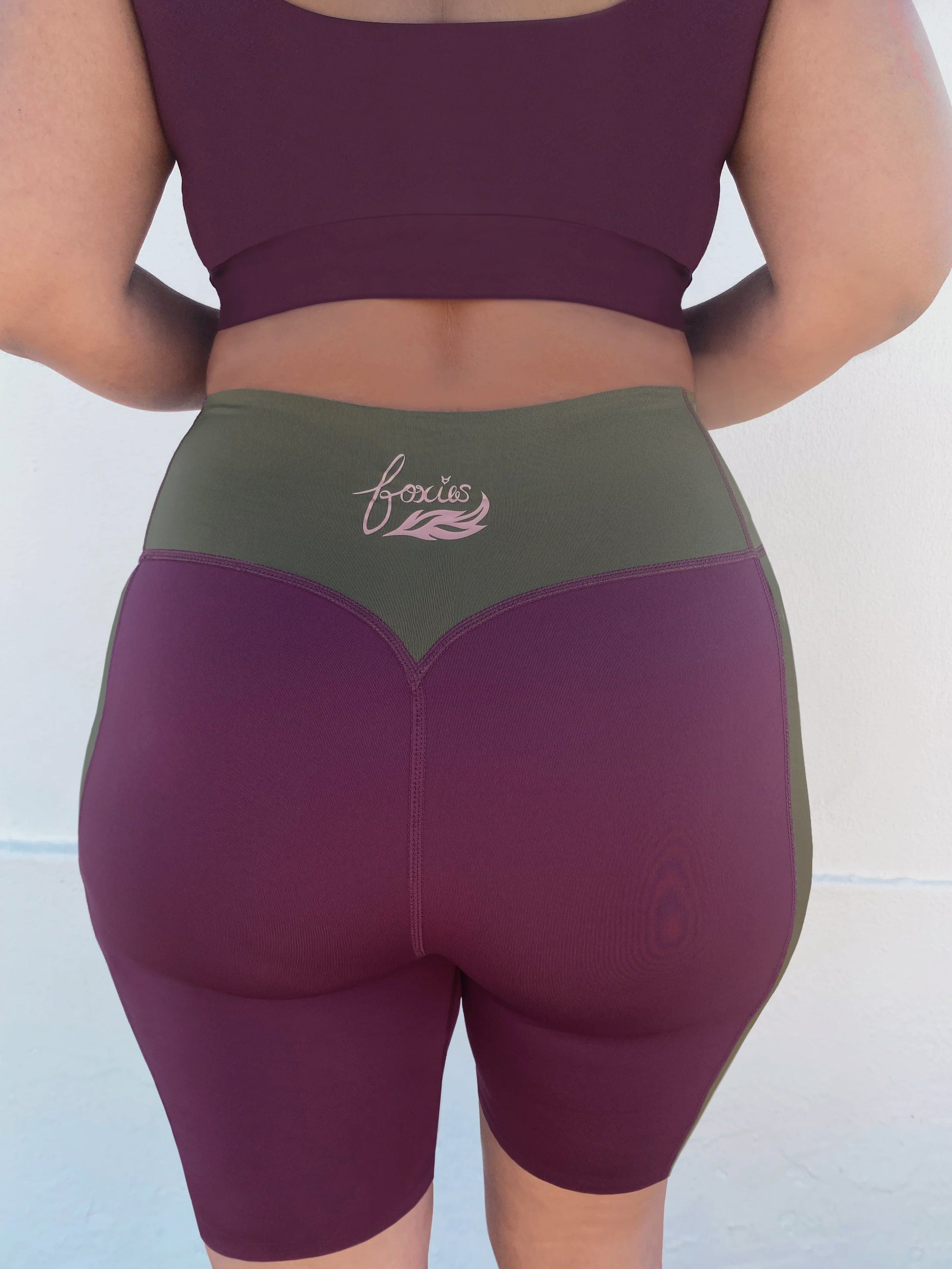 Beetroot & Olive | The Foxies Short — slip shorts with built-in underwear (6)