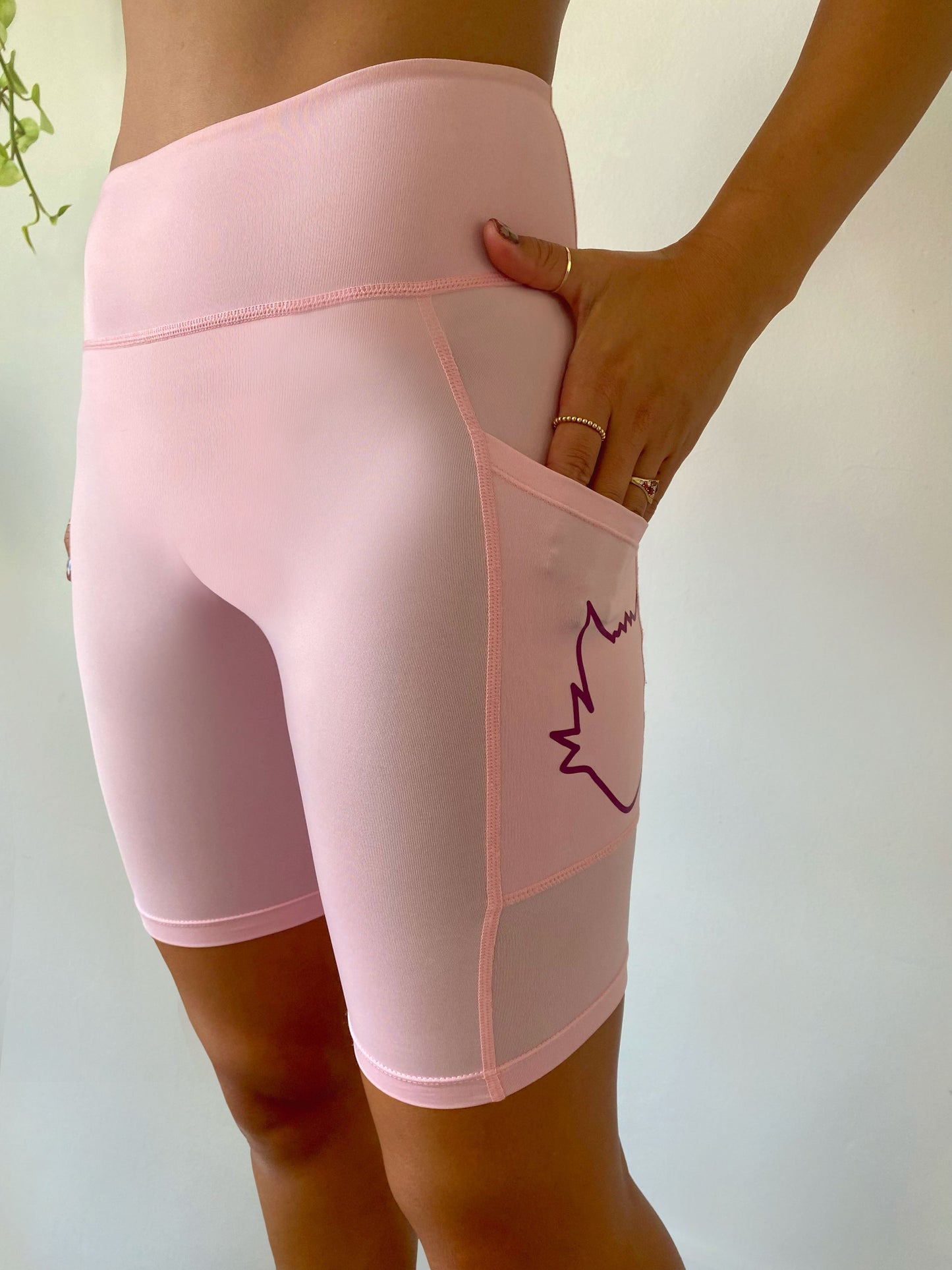 Bubblegum | The Foxies Short — slip shorts with built-in underwear (13)