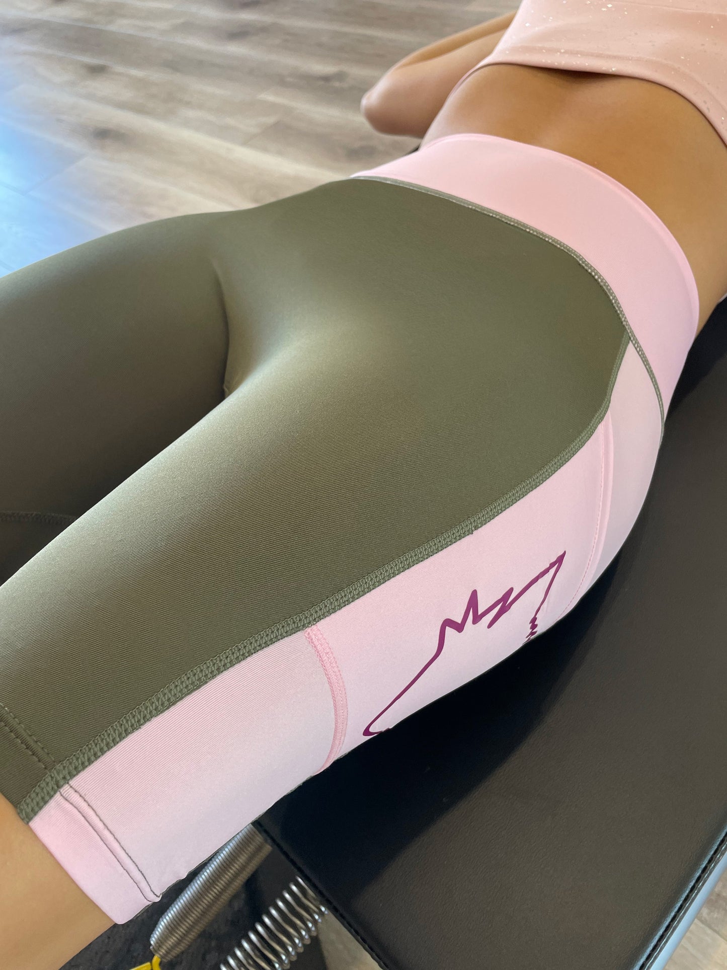 Olive & Pink | The Foxies Short — slip shorts with built-in underwear (13)