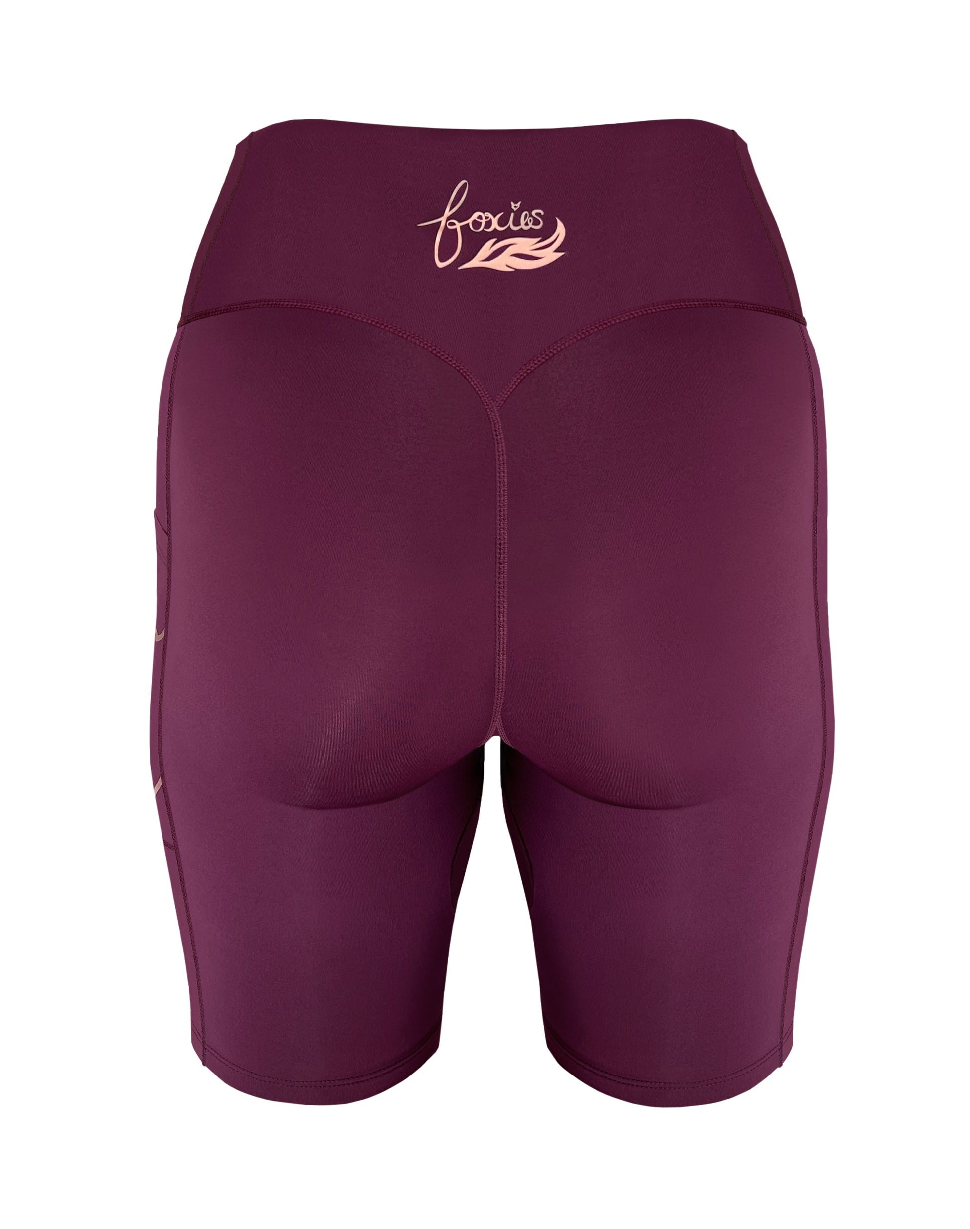 Beetroot | The Foxies Short — slip shorts with built-in underwear (3)