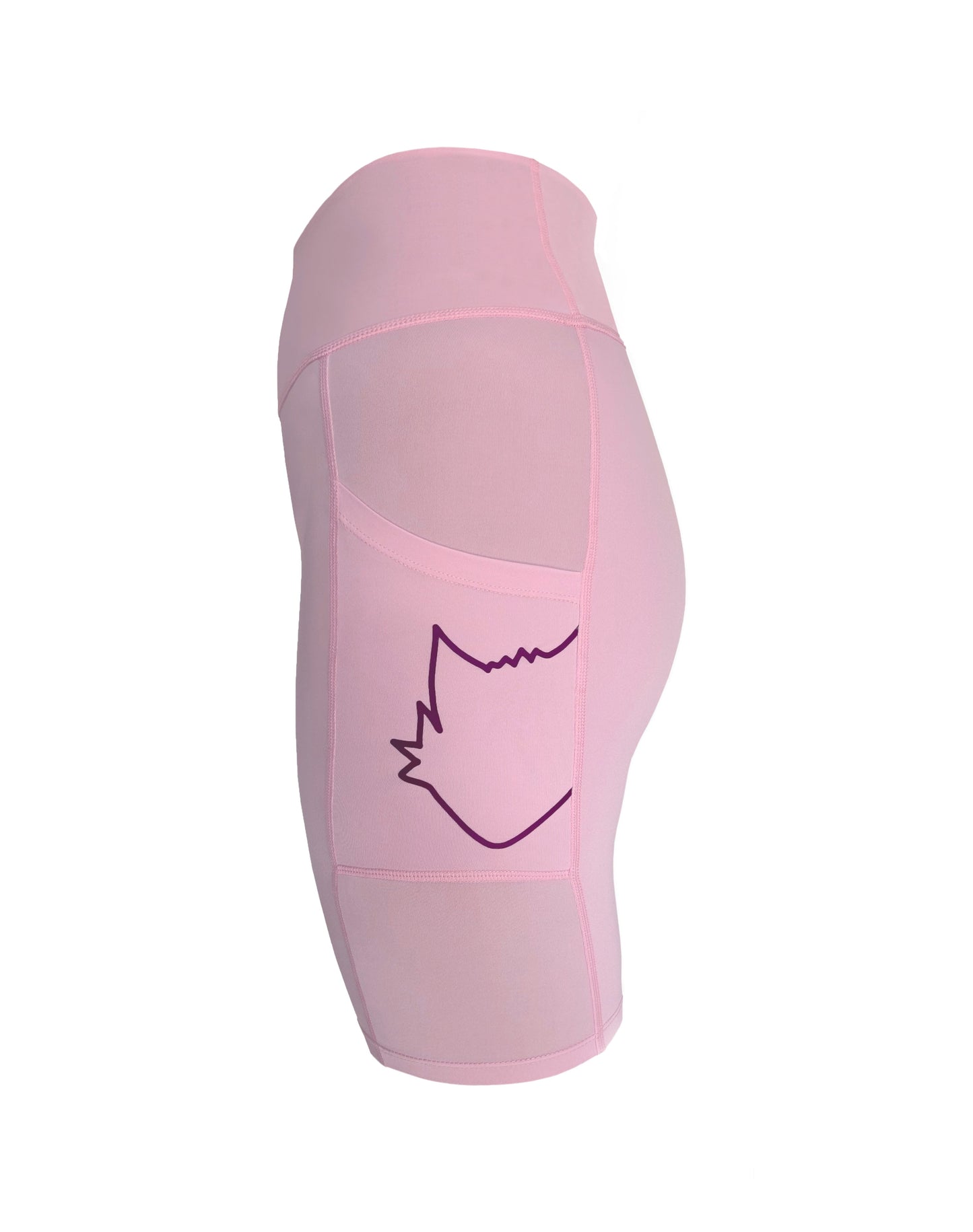 Bubblegum | The Foxies Short — slip shorts with built-in underwear (4)