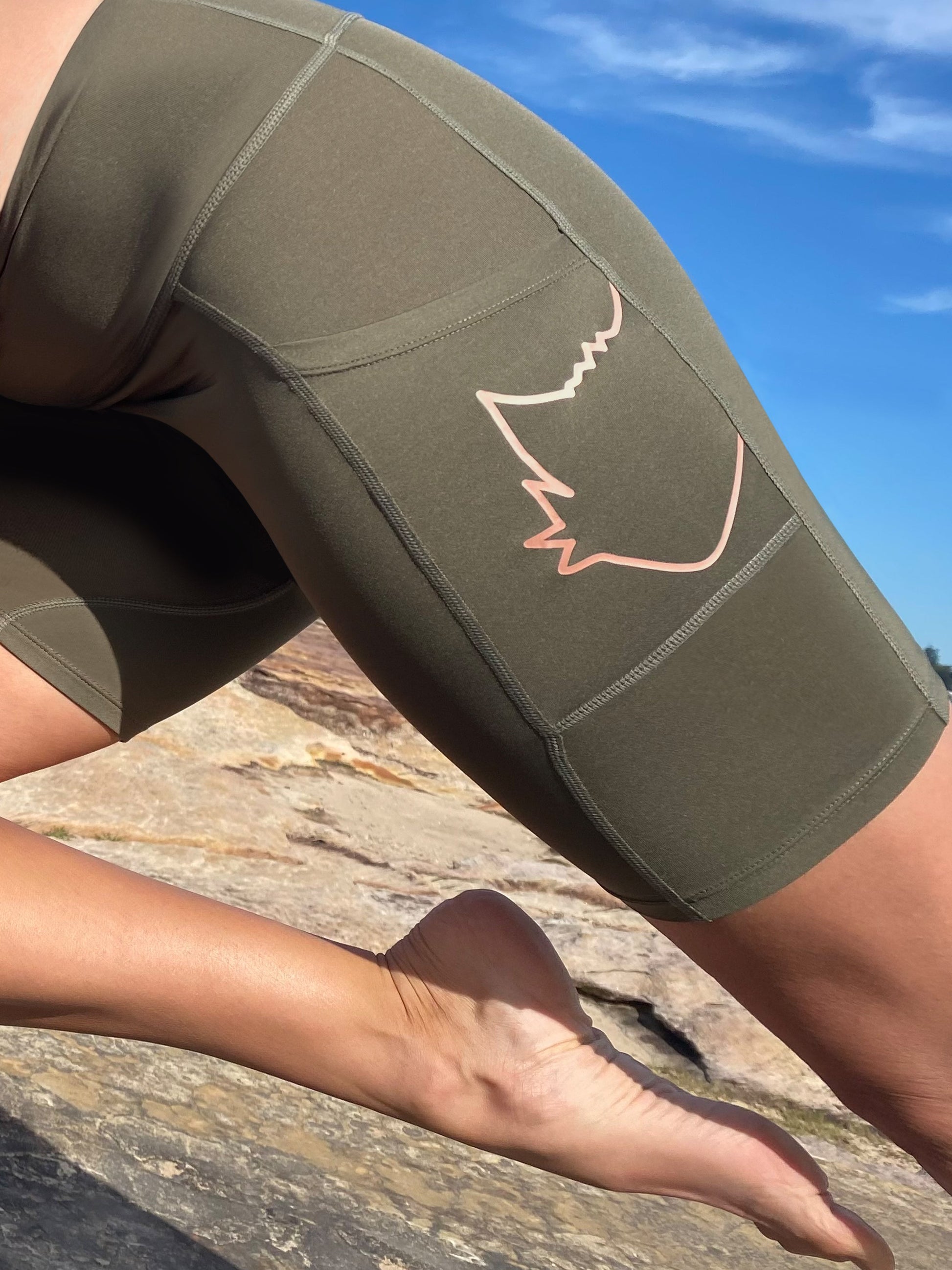 Olive | The Foxies Short — slip shorts with built-in underwear (14)
