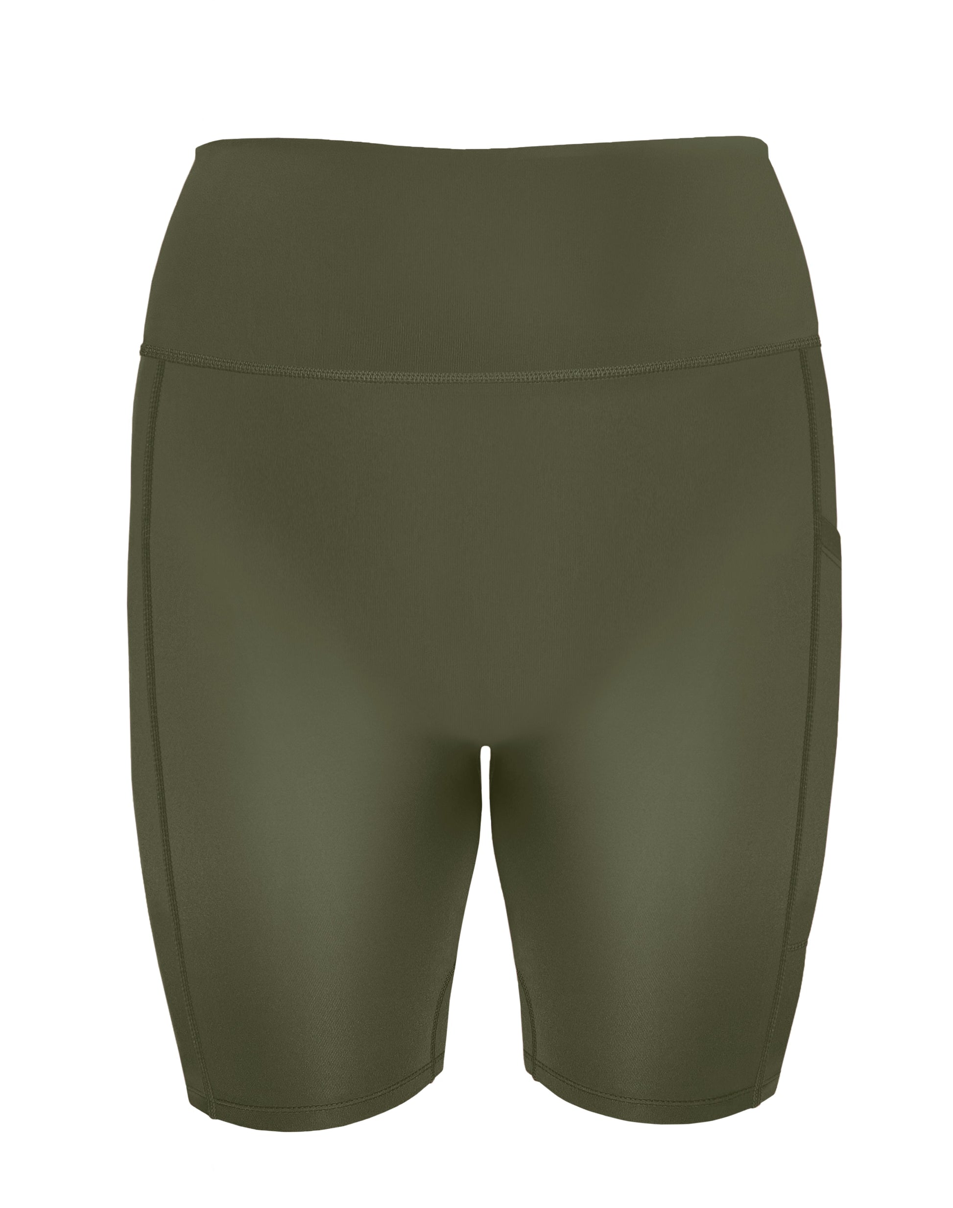 Olive | The Foxies Short — slip shorts with built-in underwear (2)