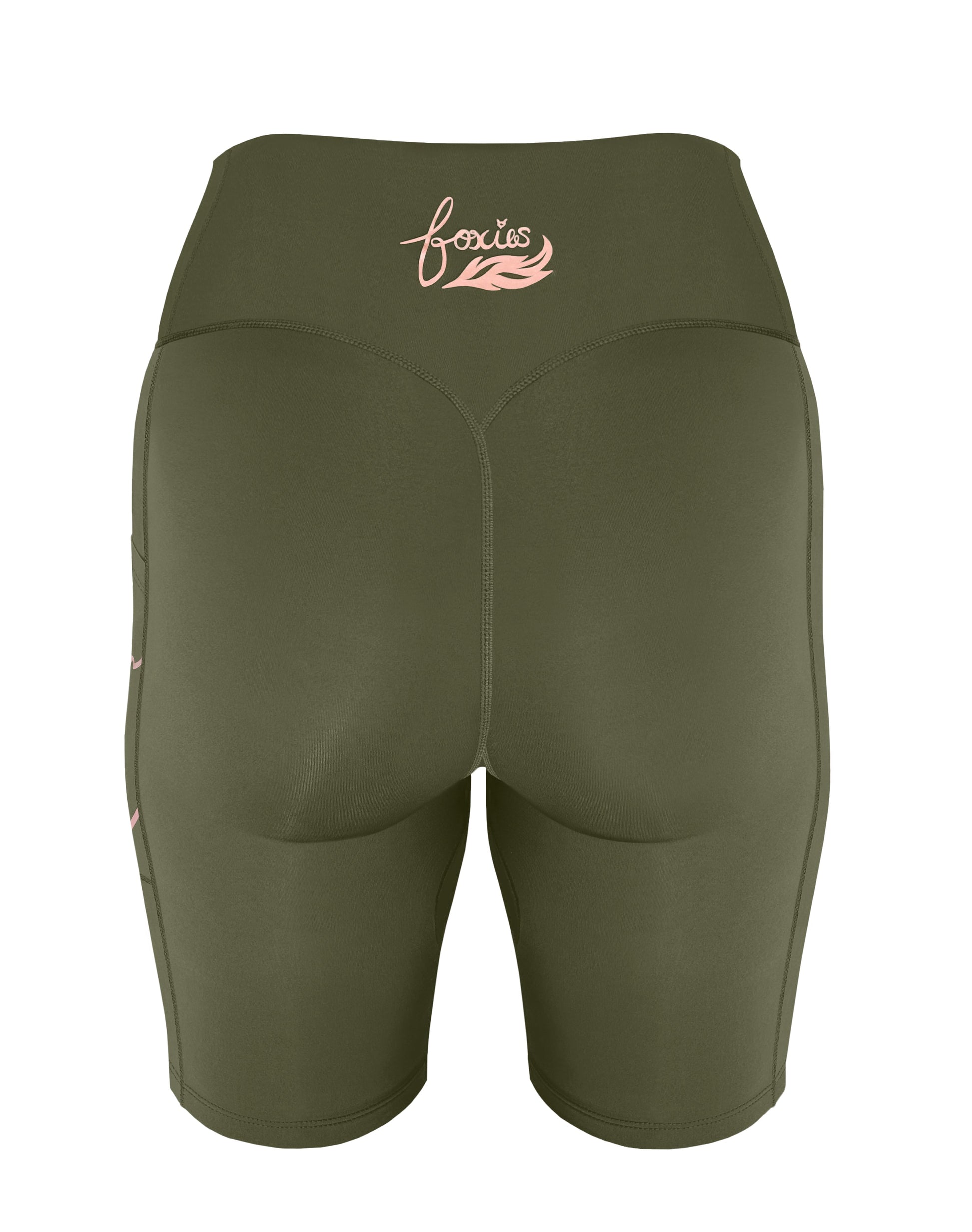 Olive | The Foxies Short — slip shorts with built-in underwear (4)
