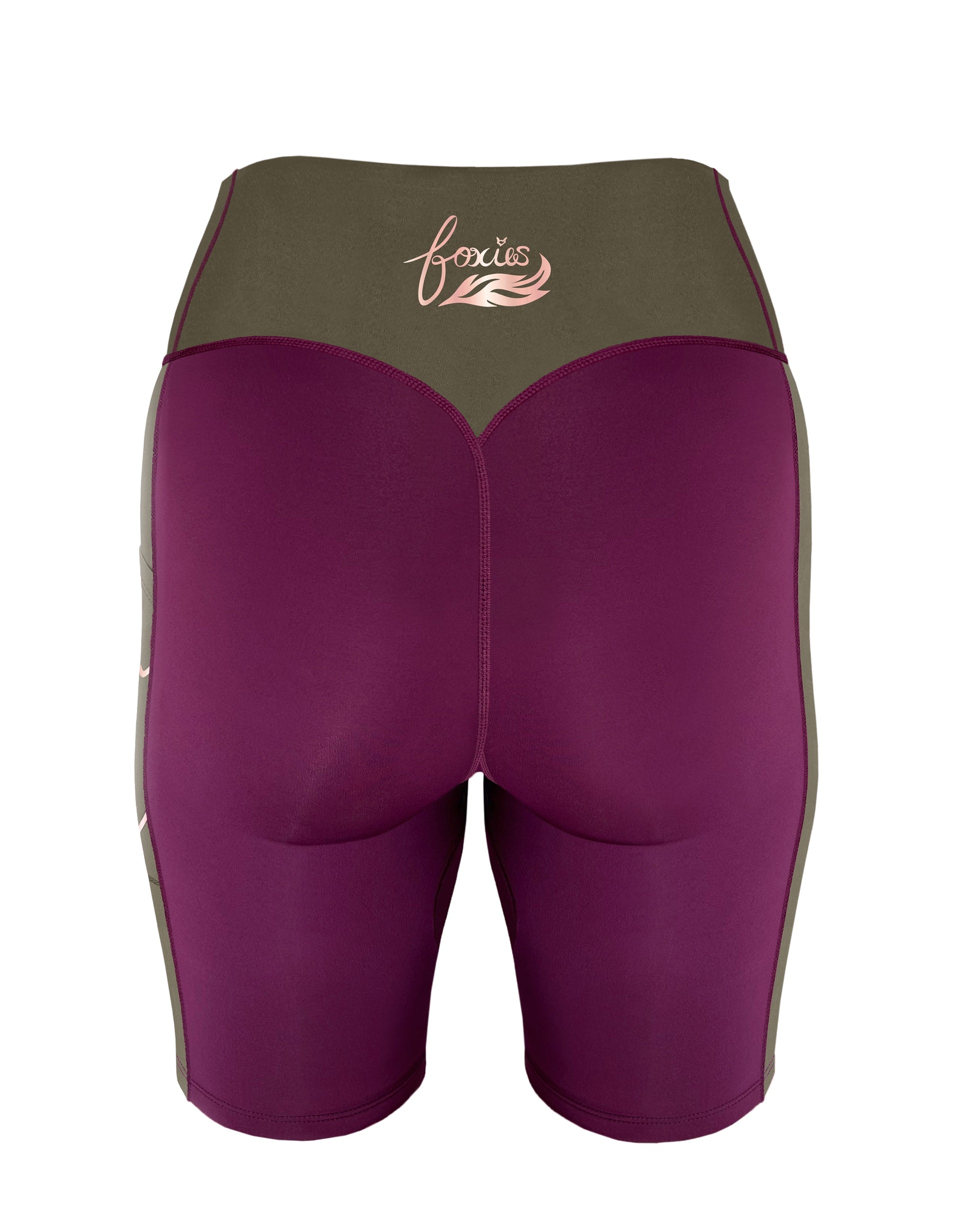 Beetroot & Olive | The Foxies Short — slip shorts with built-in underwear (5)
