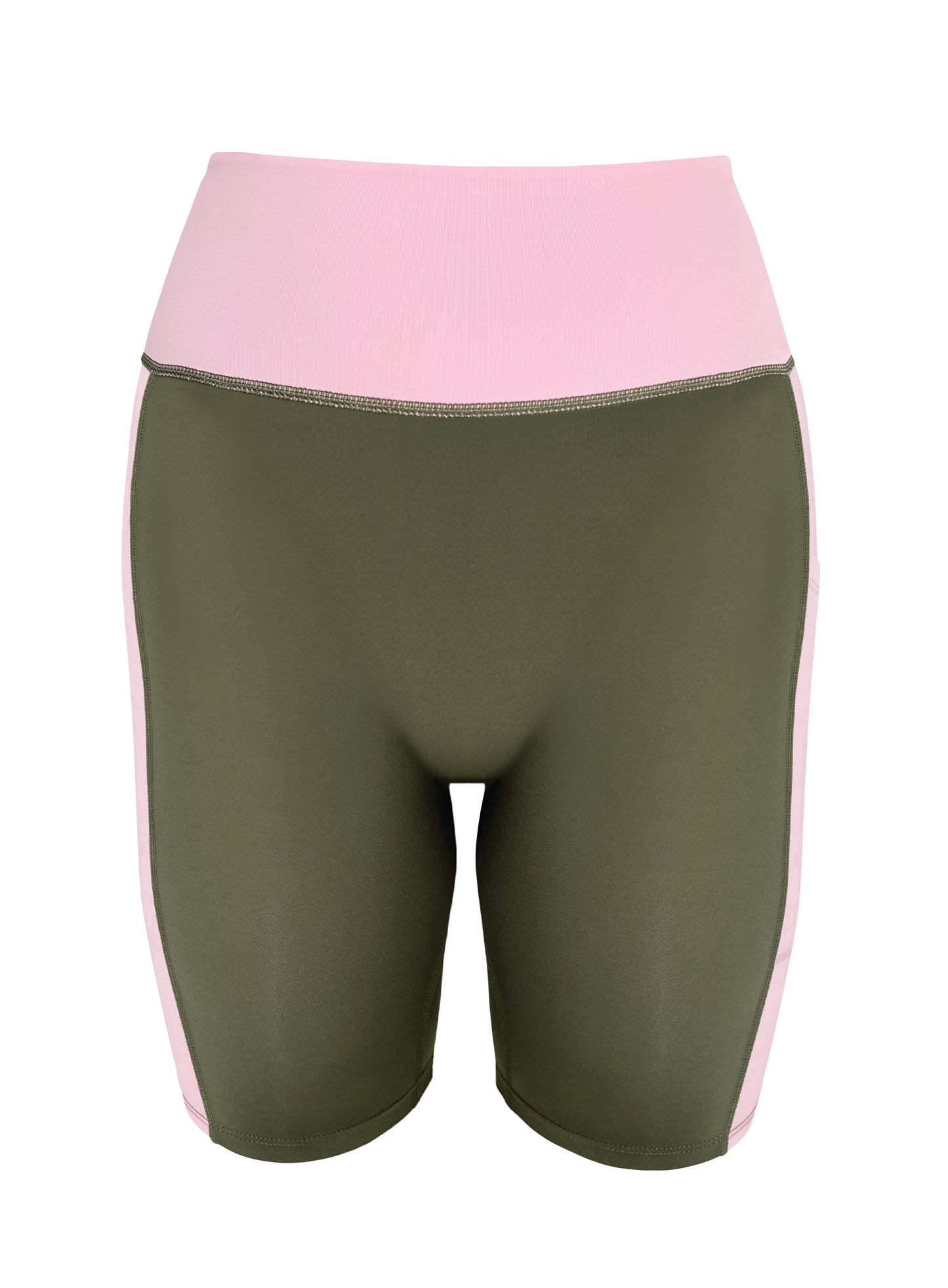 Olive & Pink | The Foxies Short — slip shorts with built-in underwear (3)