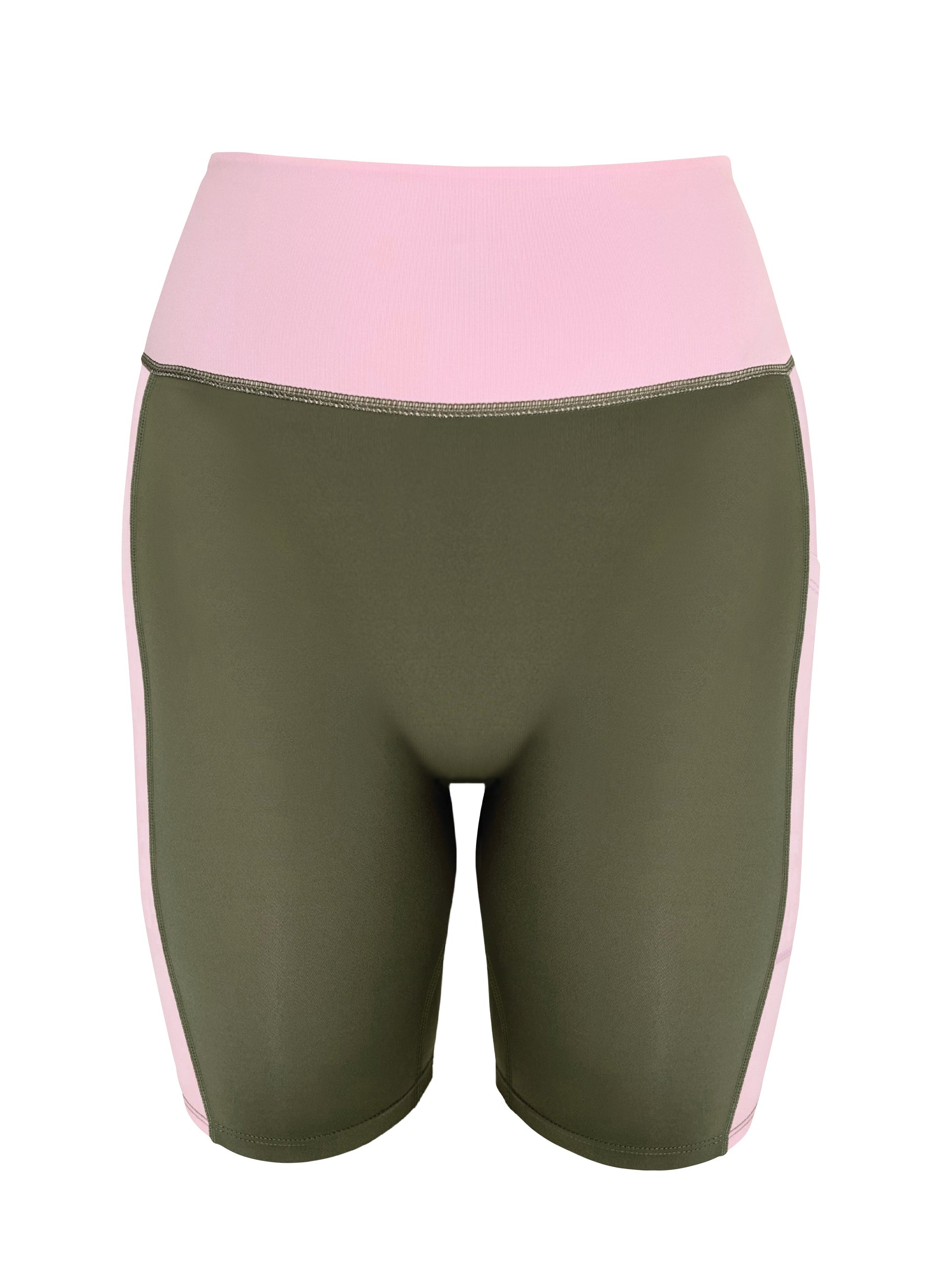 Olive & Pink | The Foxies Short — slip shorts with built-in underwear (3)