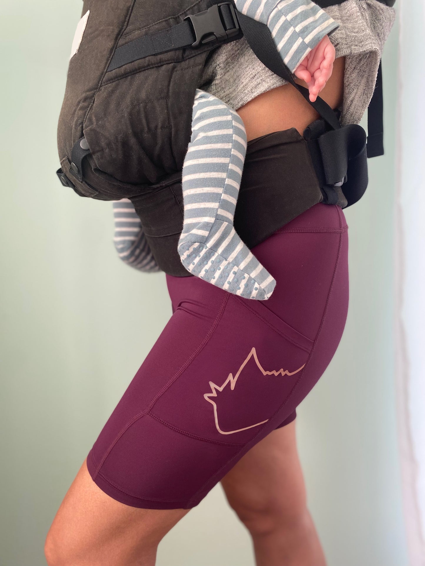 Beetroot | The Foxies Short — slip shorts with built-in underwear (13)