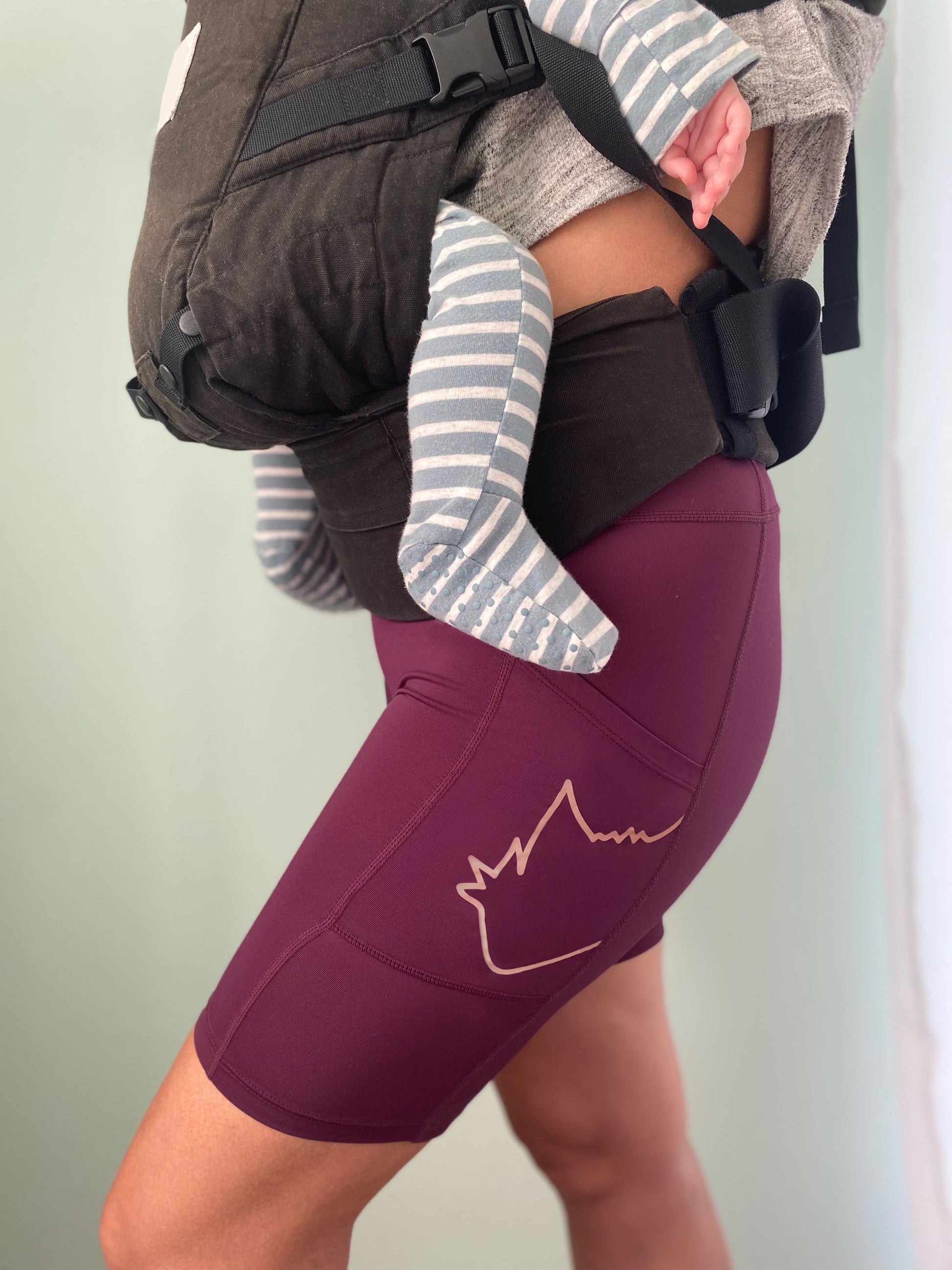 Beetroot | The Foxies Short — slip shorts with built-in underwear (13)