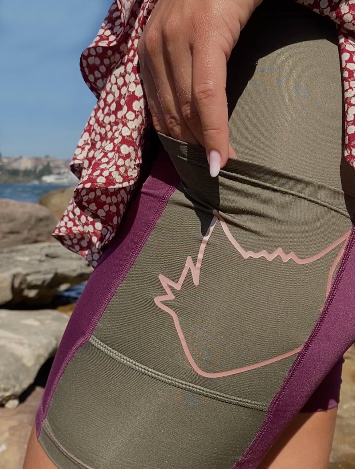 Beetroot & Olive | The Foxies Short — slip shorts with built-in underwear (11)