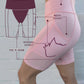 Bubblegum | The Foxies Short — slip shorts with built-in underwear (1)