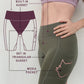 Olive | The Foxies Short — slip shorts with built-in underwear (9)