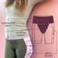 Olive & Pink | The Foxies Short — slip shorts with built-in underwear (6)