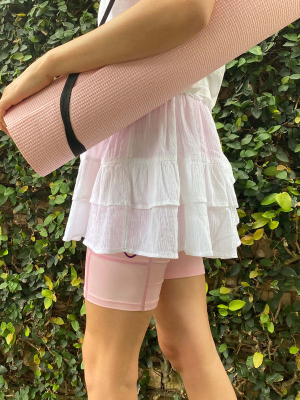 Under a dress